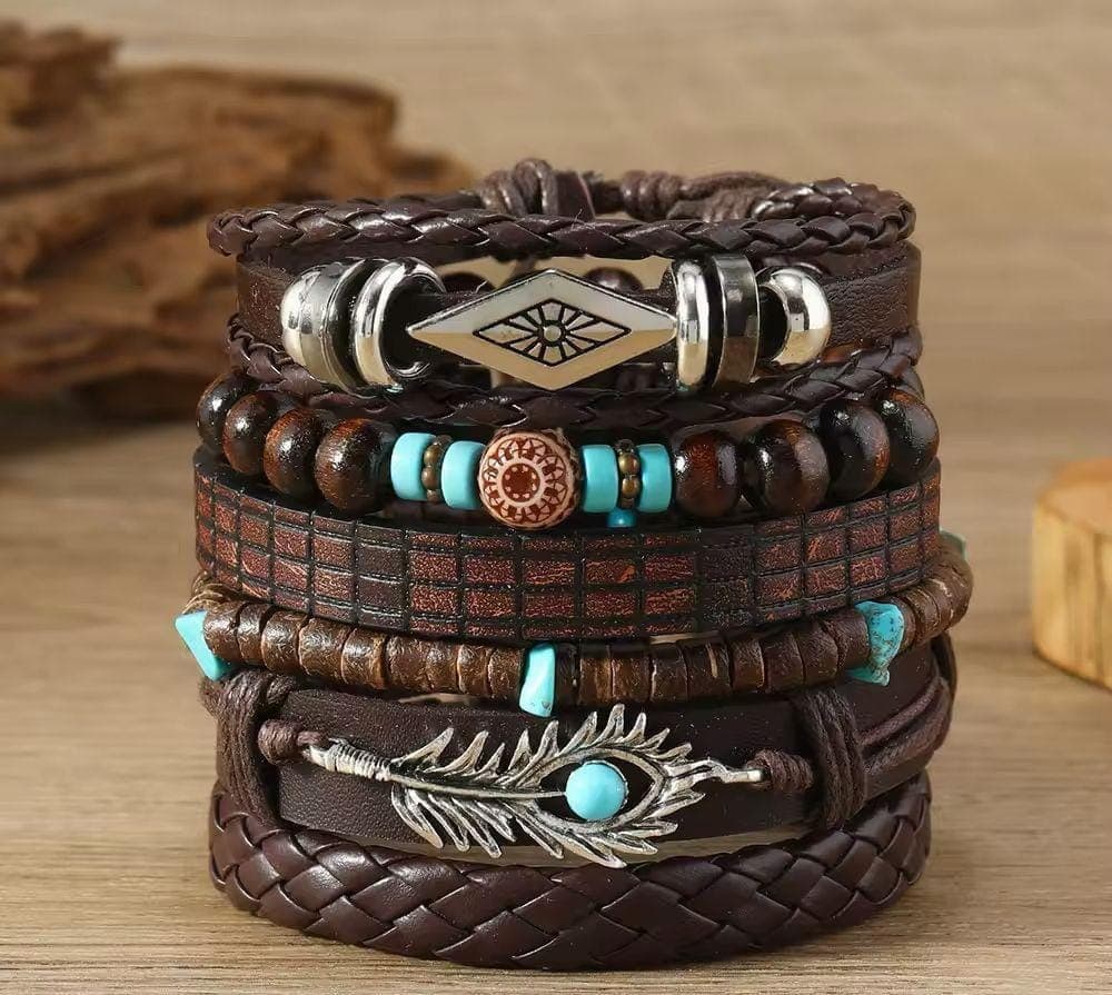 Evil Eye and Peacock Hunter Hand Band